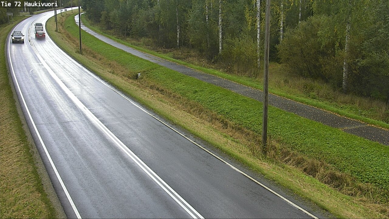 Weather Camera Image Road 72 Haukivuori, Mikkeli, Etelä-Savo