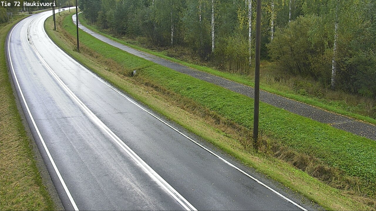 Weather Camera Image Road 72 Haukivuori, Mikkeli, Etelä-Savo