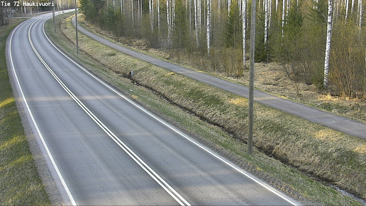 Weather Camera Image Väg 72 Haukivuori, Mikkeli, Etelä-Savo