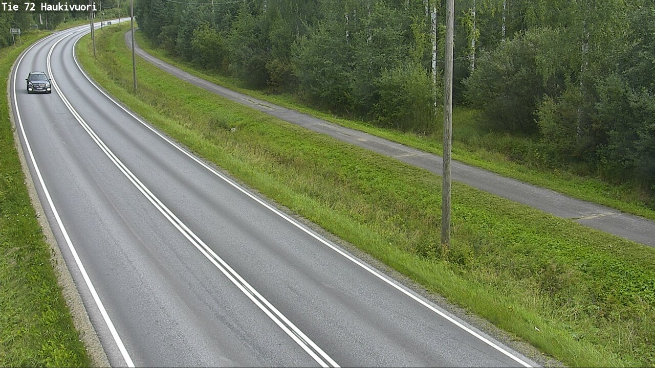 Weather Camera Image Road 72 Haukivuori, Mikkeli, Etelä-Savo