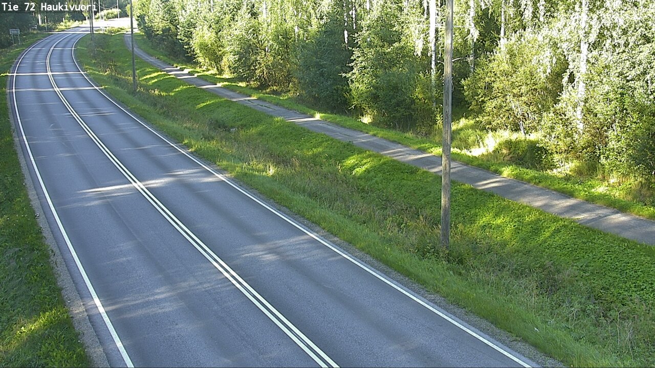 Weather Camera Image Road 72 Haukivuori, Mikkeli, Etelä-Savo