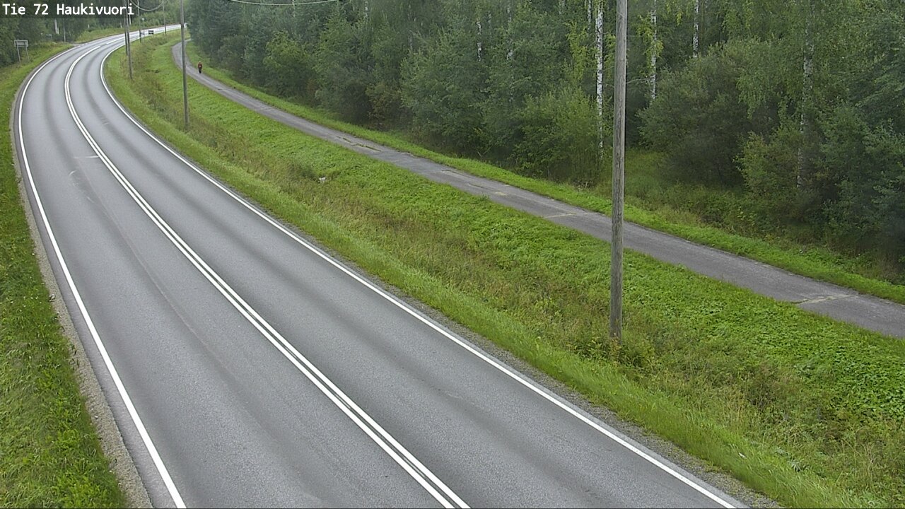 Weather Camera Image Road 72 Haukivuori, Mikkeli, Etelä-Savo