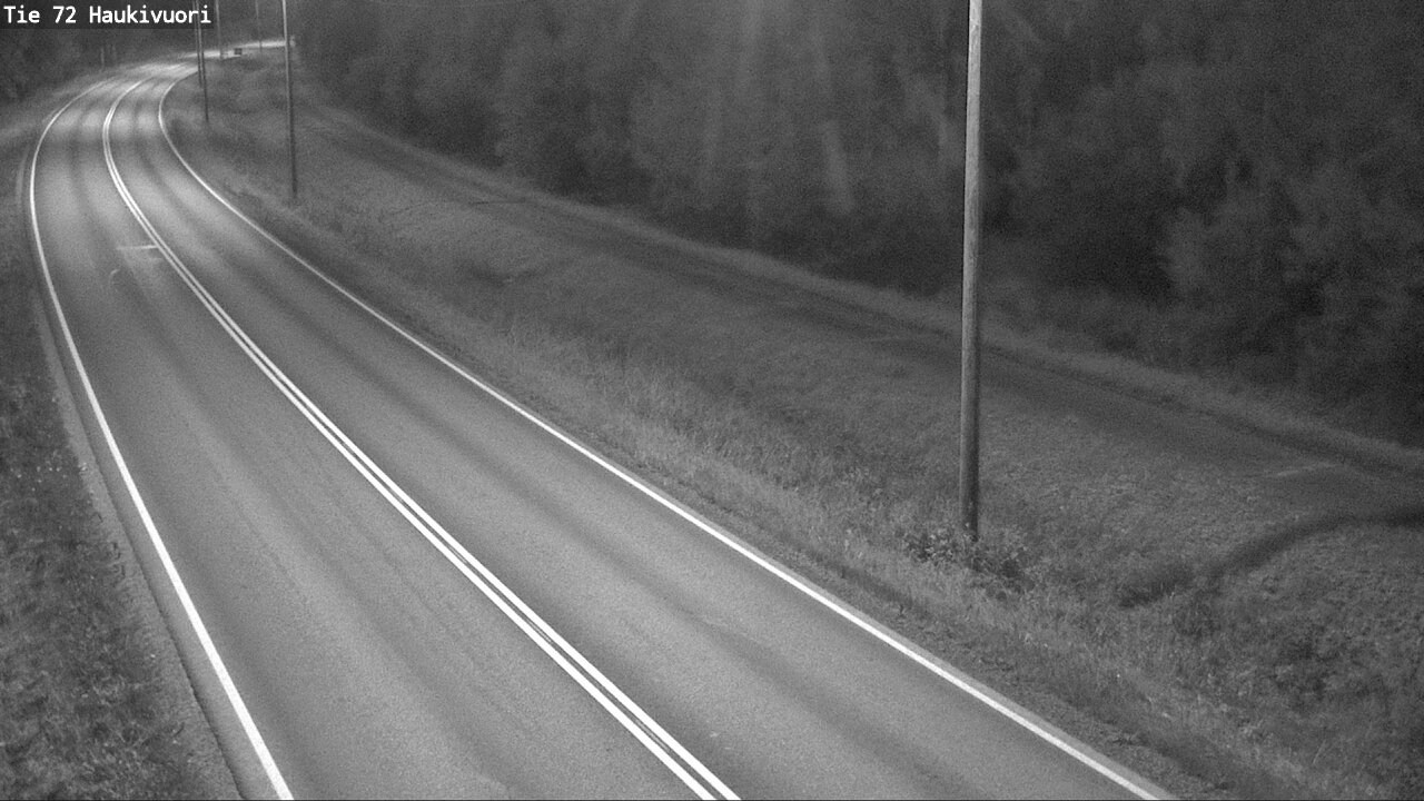 Weather Camera Image Road 72 Haukivuori, Mikkeli, Etelä-Savo