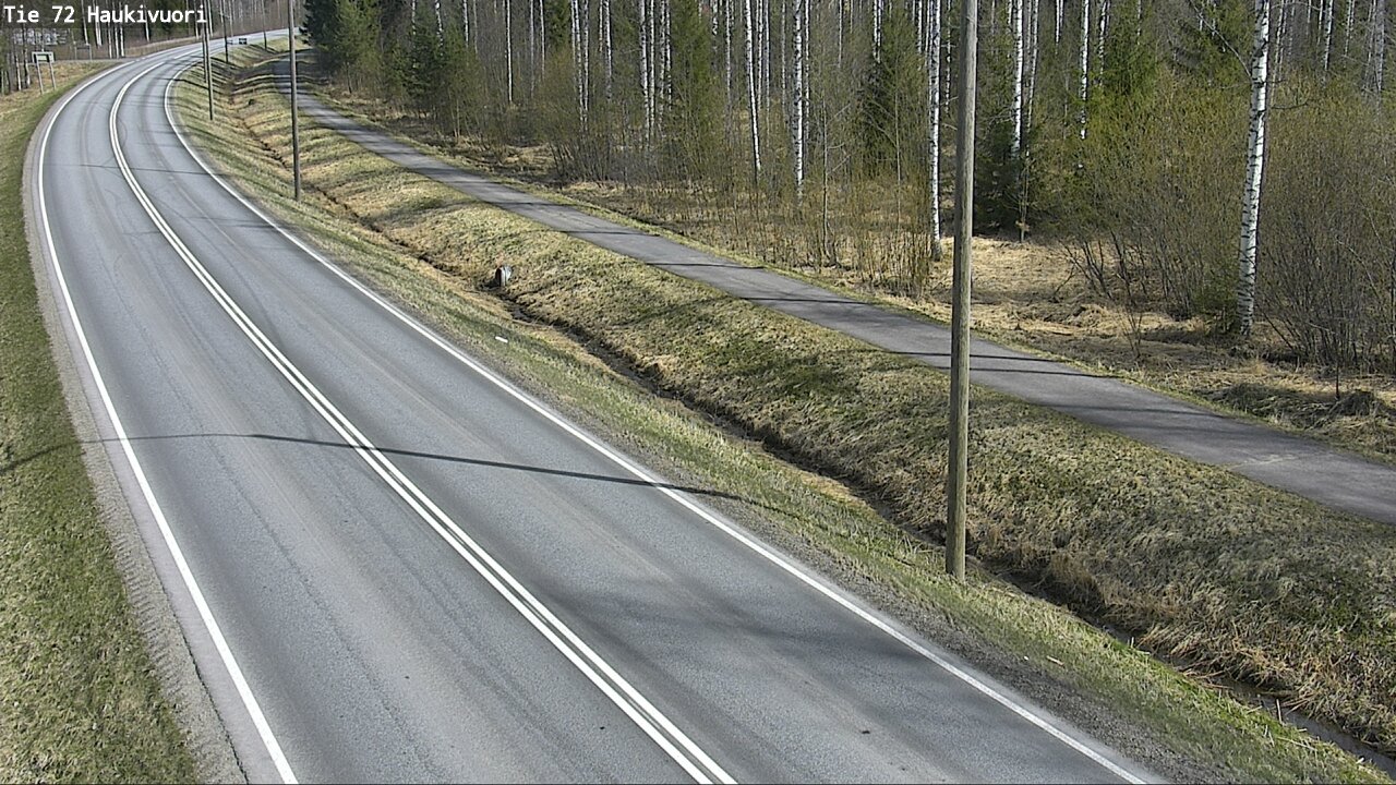Weather Camera Image Väg 72 Haukivuori, Mikkeli, Etelä-Savo