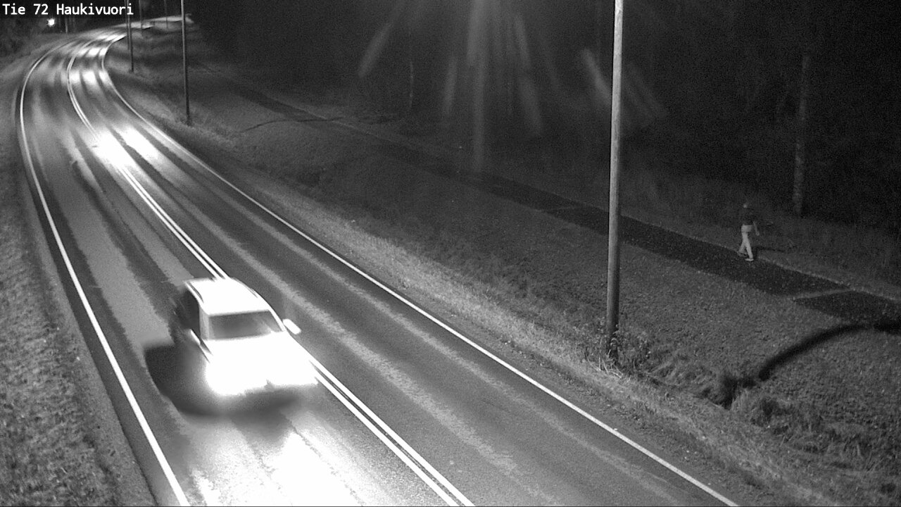 Weather Camera Image Road 72 Haukivuori, Mikkeli, Etelä-Savo