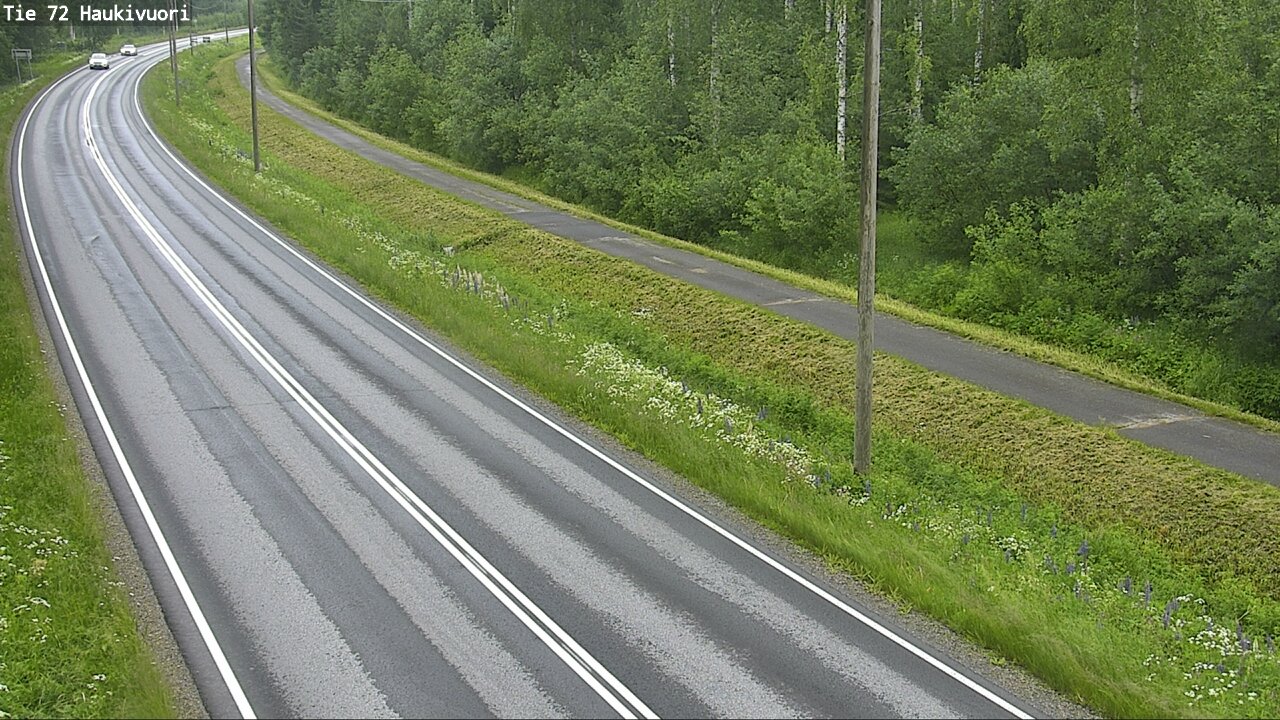 Weather Camera Image Road 72 Haukivuori, Mikkeli, Etelä-Savo