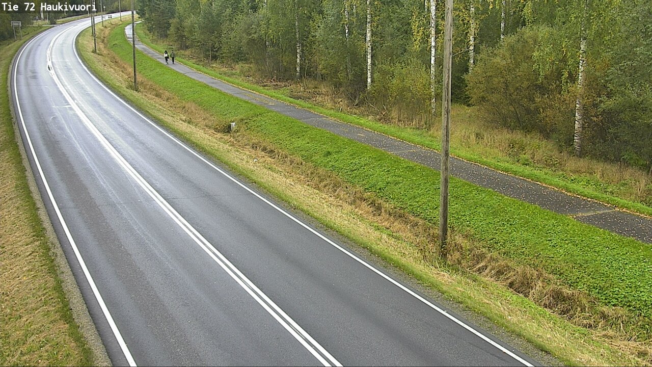 Weather Camera Image Road 72 Haukivuori, Mikkeli, Etelä-Savo