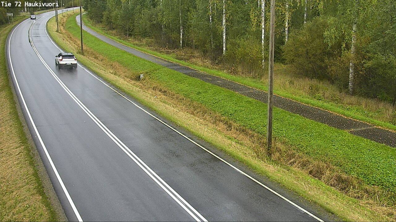 Weather Camera Image Road 72 Haukivuori, Mikkeli, Etelä-Savo