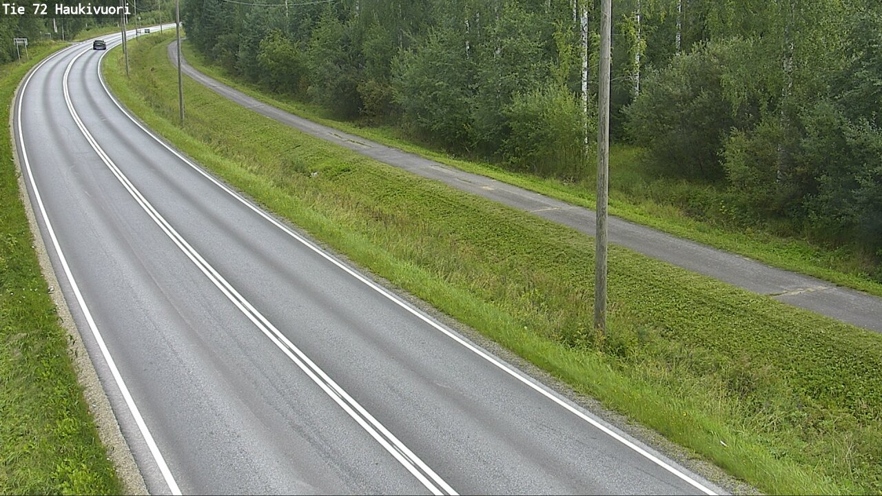 Weather Camera Image Väg 72 Haukivuori, Mikkeli, Etelä-Savo