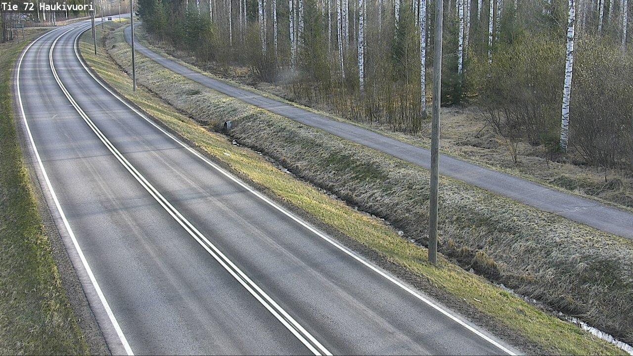 Weather Camera Image Väg 72 Haukivuori, Mikkeli, Etelä-Savo