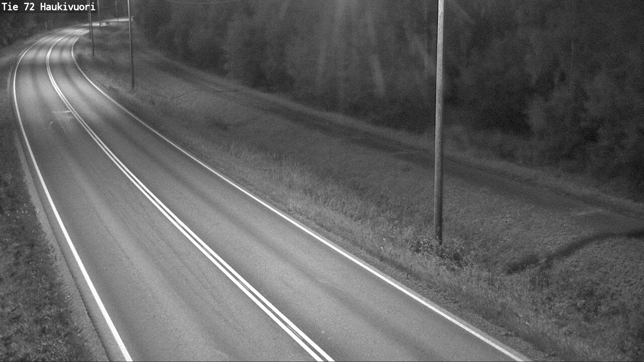 Weather Camera Image Road 72 Haukivuori, Mikkeli, Etelä-Savo