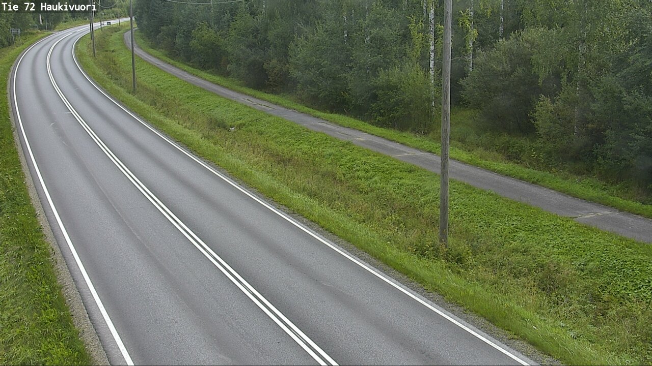 Weather Camera Image Road 72 Haukivuori, Mikkeli, Etelä-Savo