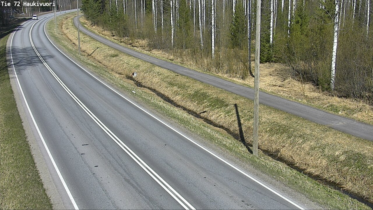 Weather Camera Image Väg 72 Haukivuori, Mikkeli, Etelä-Savo