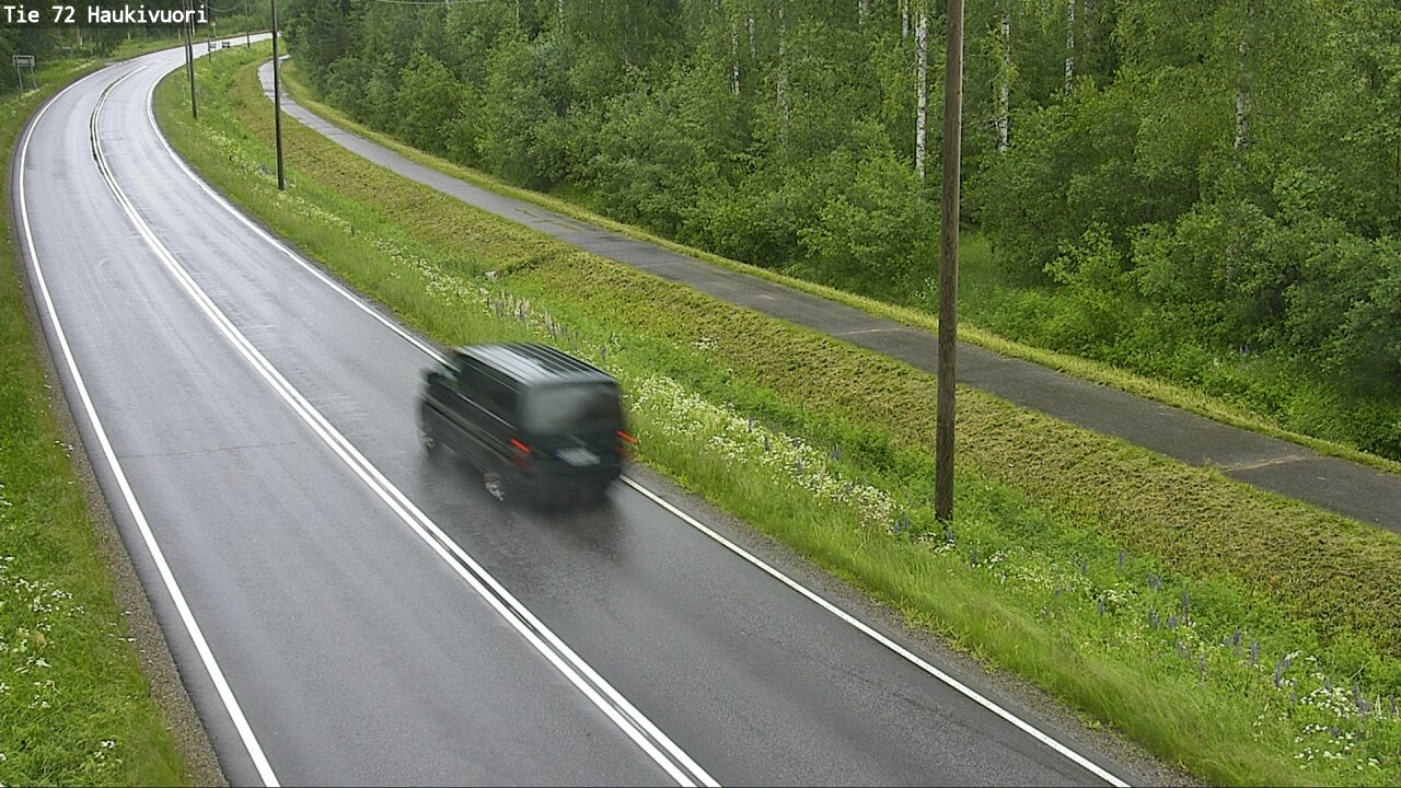 Weather Camera Image Väg 72 Haukivuori, Mikkeli, Etelä-Savo