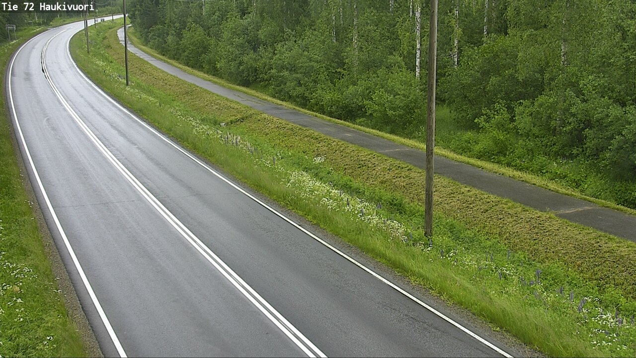 Weather Camera Image Väg 72 Haukivuori, Mikkeli, Etelä-Savo