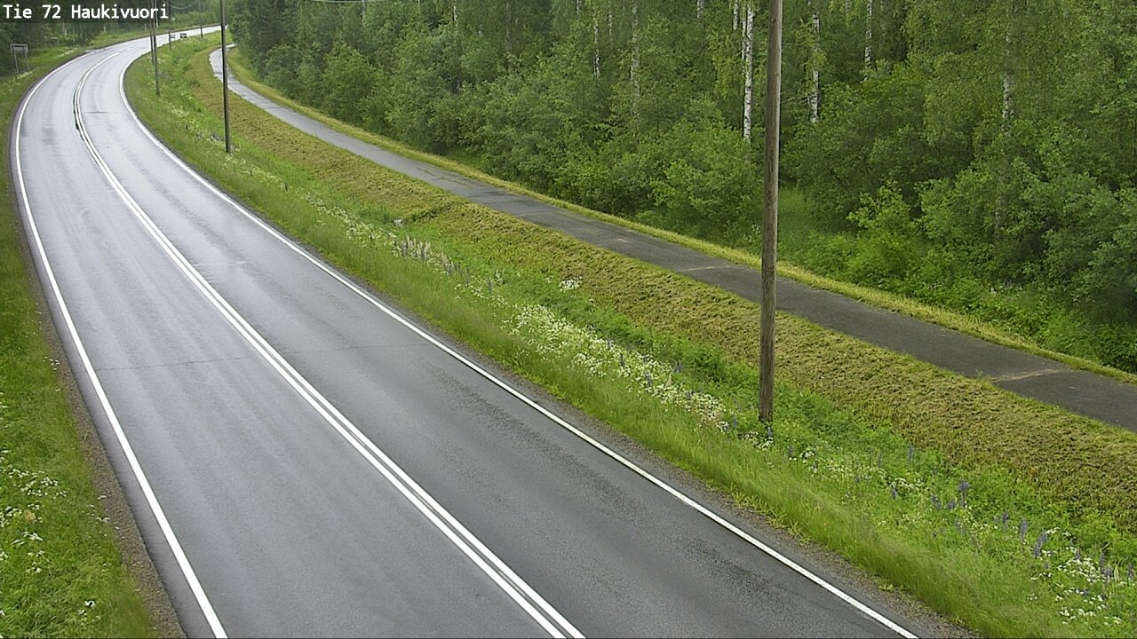 Weather Camera Image Väg 72 Haukivuori, Mikkeli, Etelä-Savo