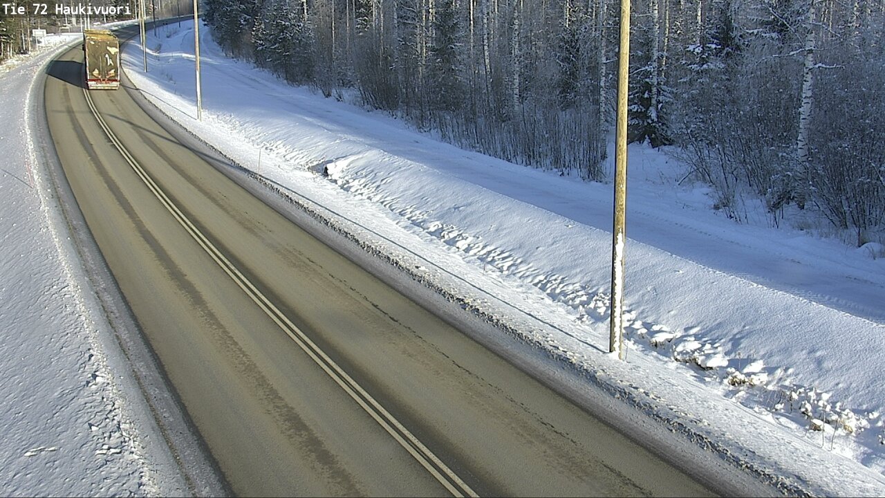 Weather Camera Image Väg 72 Haukivuori, Mikkeli, Etelä-Savo