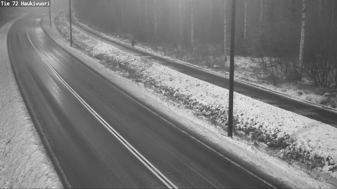 Weather Camera Image Väg 72 Haukivuori, Mikkeli, Etelä-Savo