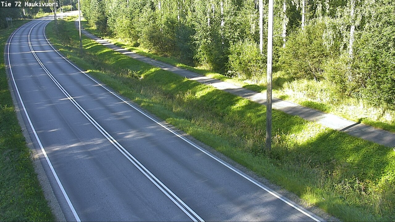 Weather Camera Image Road 72 Haukivuori, Mikkeli, Etelä-Savo