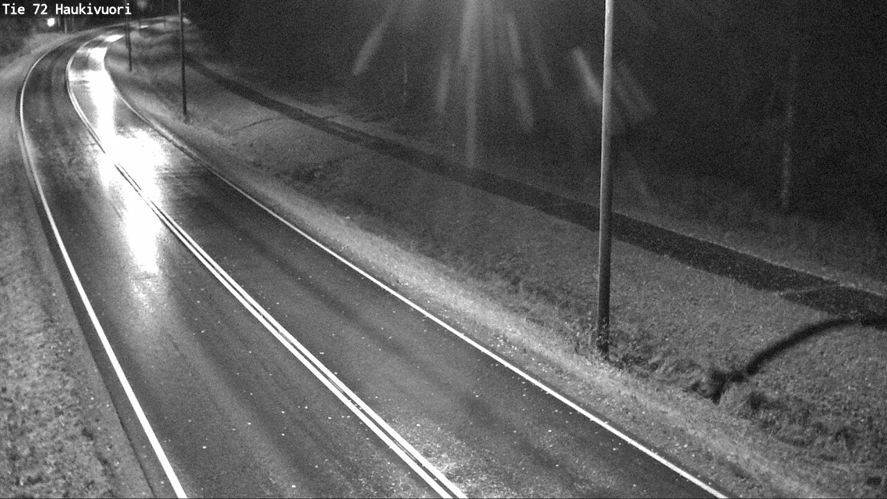 Weather Camera Image Road 72 Haukivuori, Mikkeli, Etelä-Savo