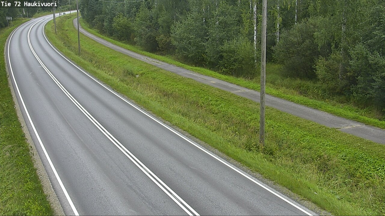 Weather Camera Image Road 72 Haukivuori, Mikkeli, Etelä-Savo