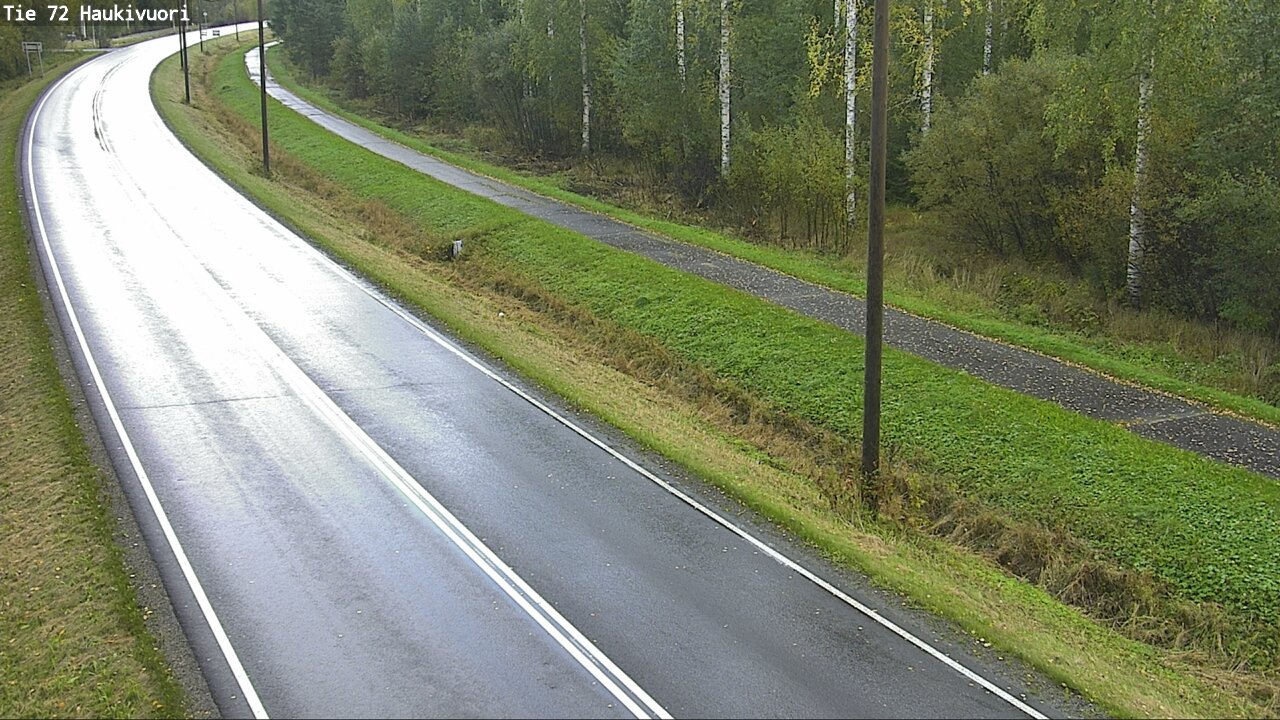Weather Camera Image Road 72 Haukivuori, Mikkeli, Etelä-Savo