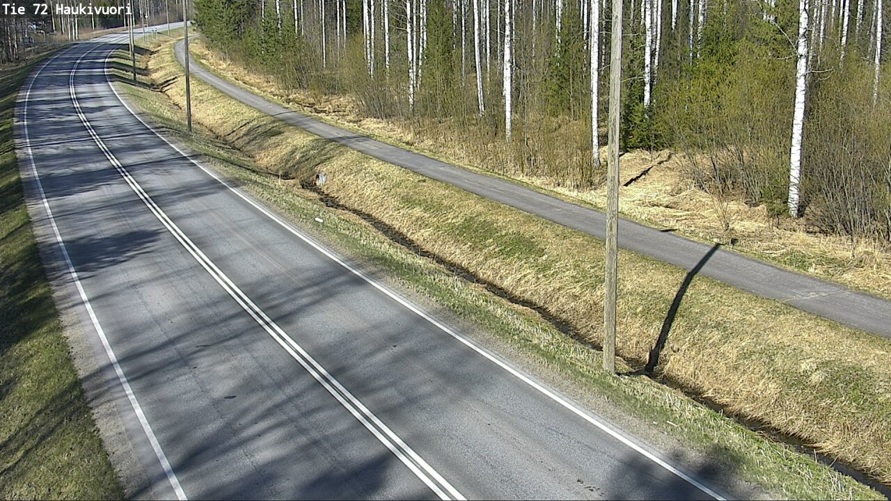 Weather Camera Image Väg 72 Haukivuori, Mikkeli, Etelä-Savo