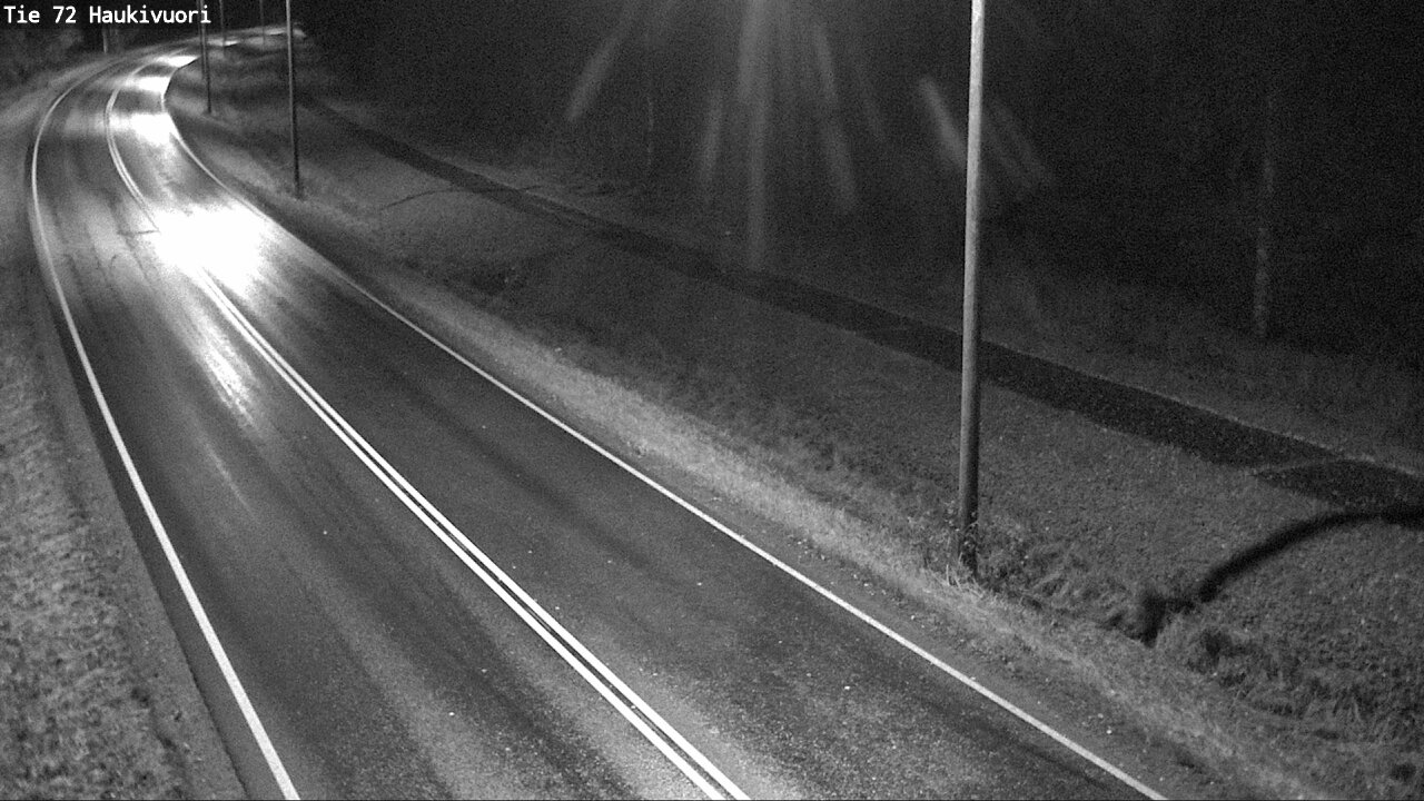 Weather Camera Image Road 72 Haukivuori, Mikkeli, Etelä-Savo