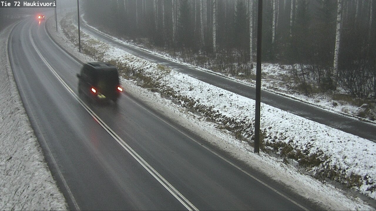 Weather Camera Image Road 72 Haukivuori, Mikkeli, Etelä-Savo