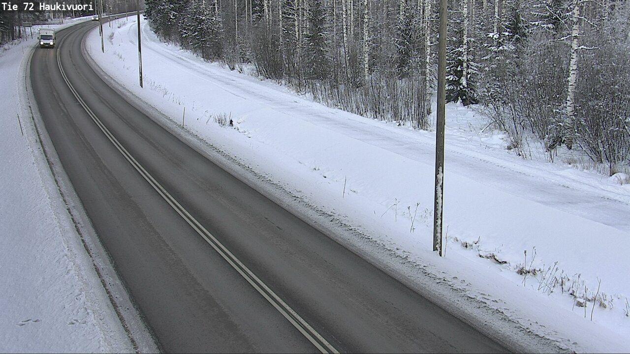 Weather Camera Image Väg 72 Haukivuori, Mikkeli, Etelä-Savo