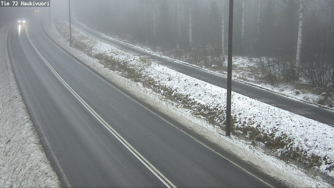 Weather Camera Image Väg 72 Haukivuori, Mikkeli, Etelä-Savo