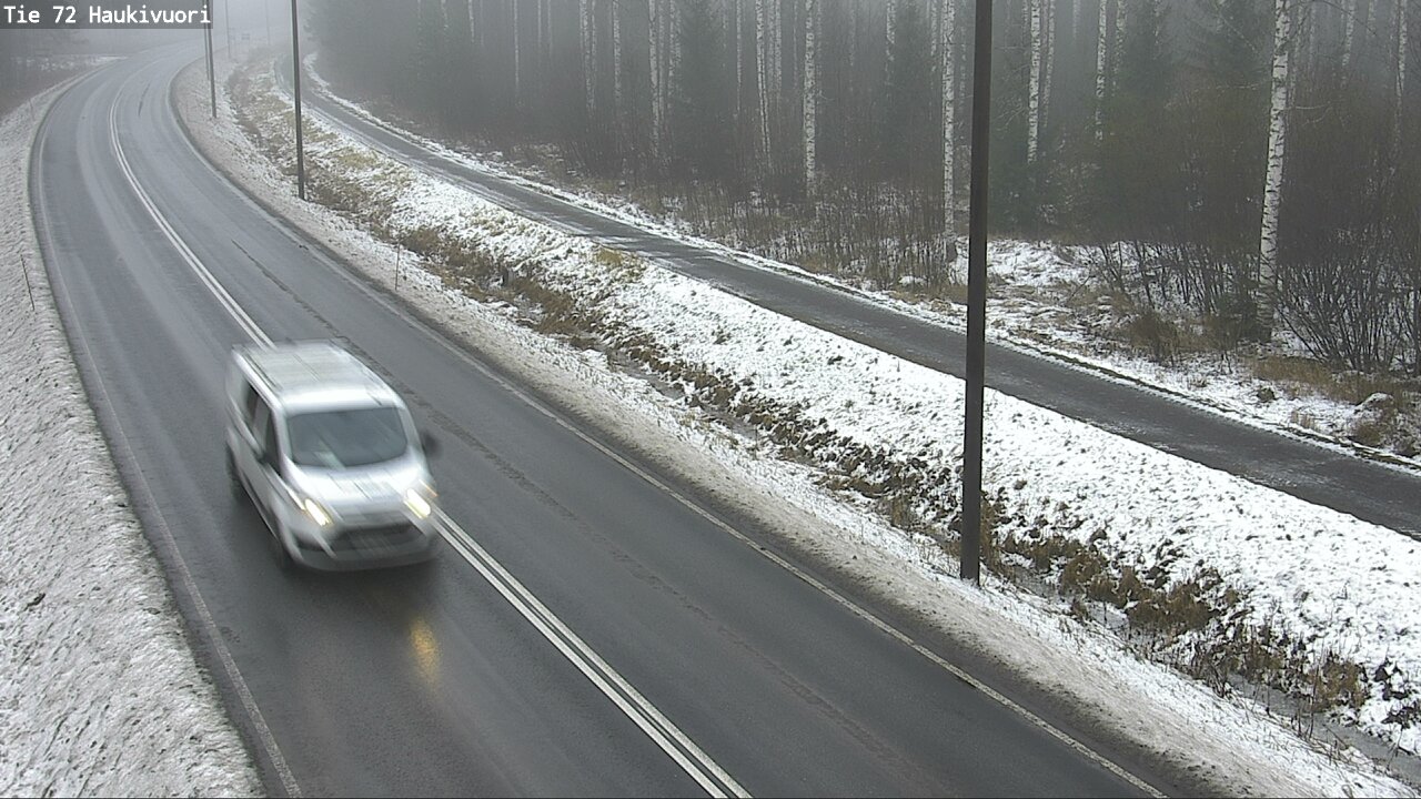 Weather Camera Image Väg 72 Haukivuori, Mikkeli, Etelä-Savo