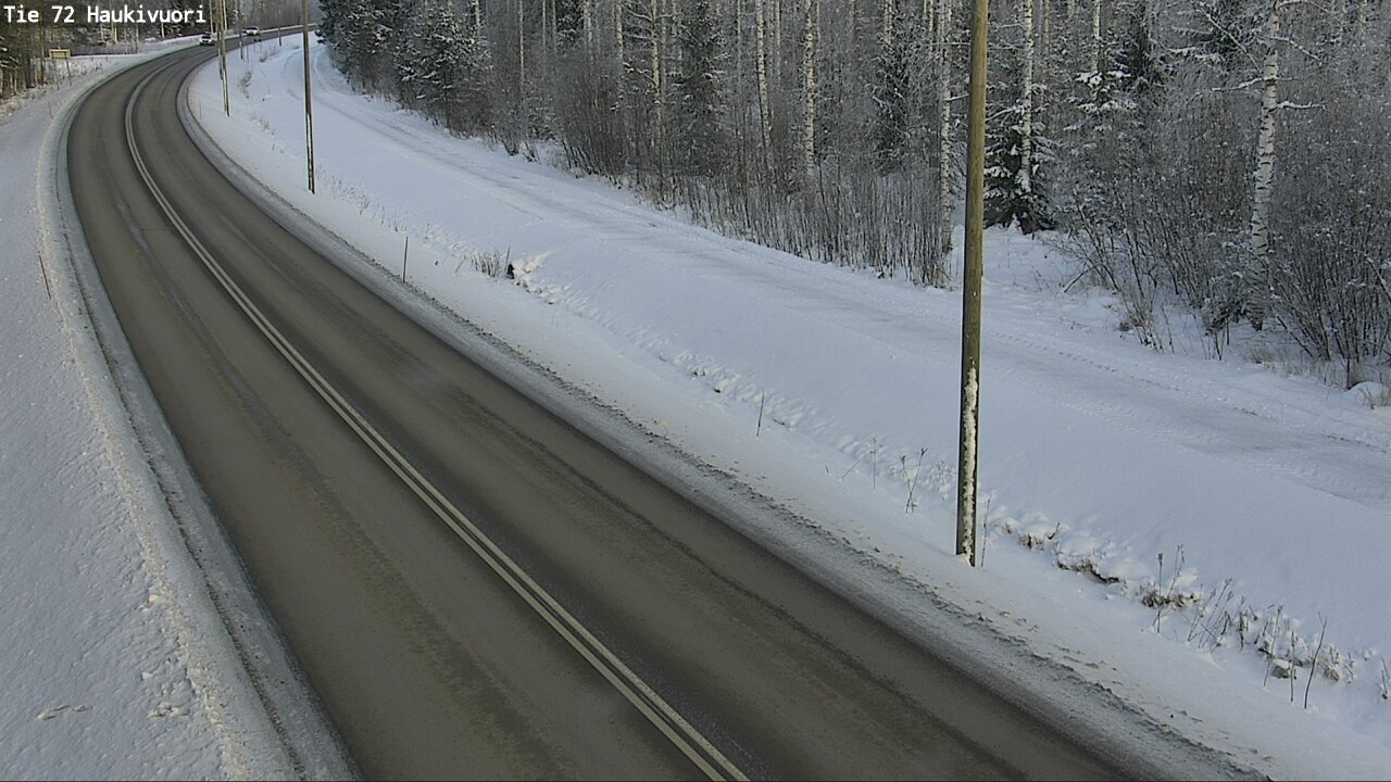 Weather Camera Image Väg 72 Haukivuori, Mikkeli, Etelä-Savo