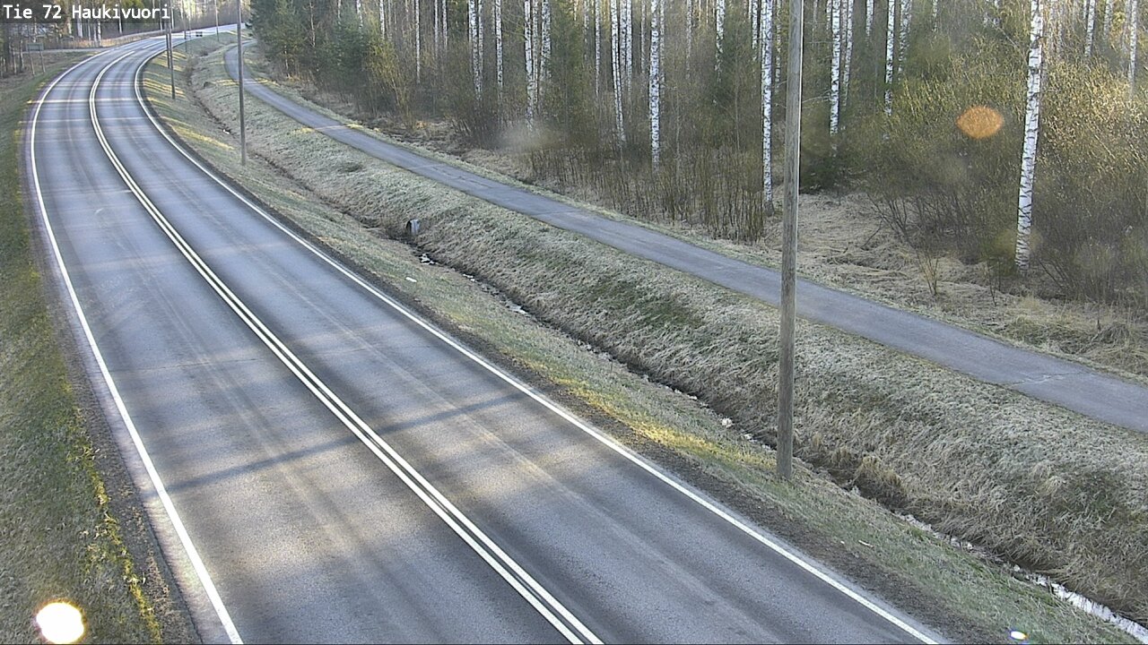 Weather Camera Image Väg 72 Haukivuori, Mikkeli, Etelä-Savo