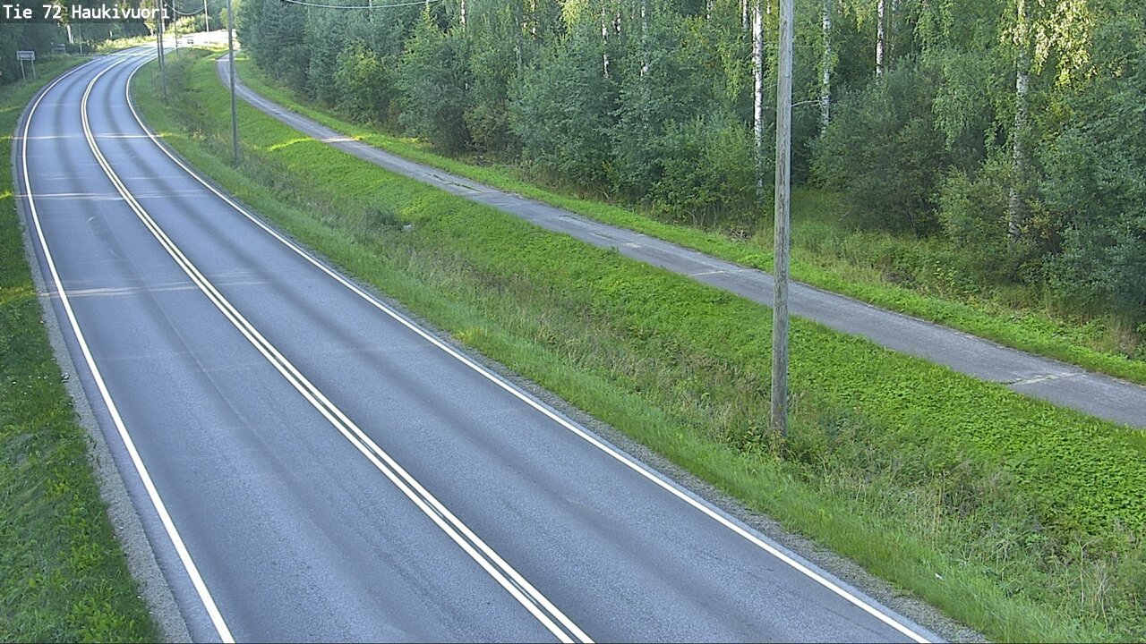 Weather Camera Image Road 72 Haukivuori, Mikkeli, Etelä-Savo