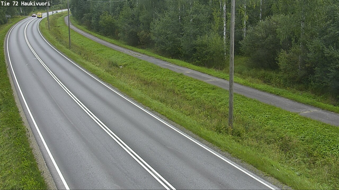 Weather Camera Image Road 72 Haukivuori, Mikkeli, Etelä-Savo