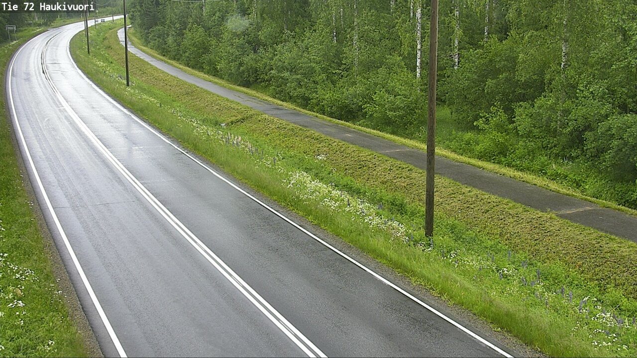 Weather Camera Image Väg 72 Haukivuori, Mikkeli, Etelä-Savo