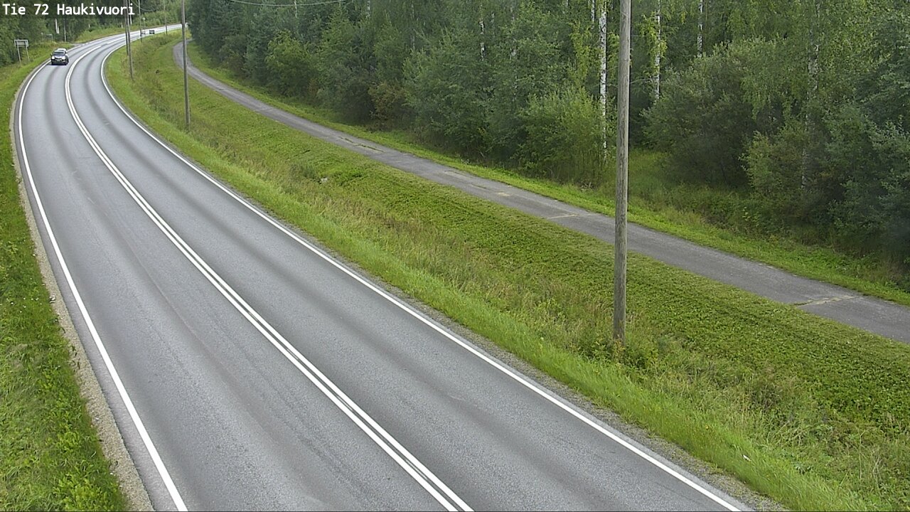 Weather Camera Image Road 72 Haukivuori, Mikkeli, Etelä-Savo