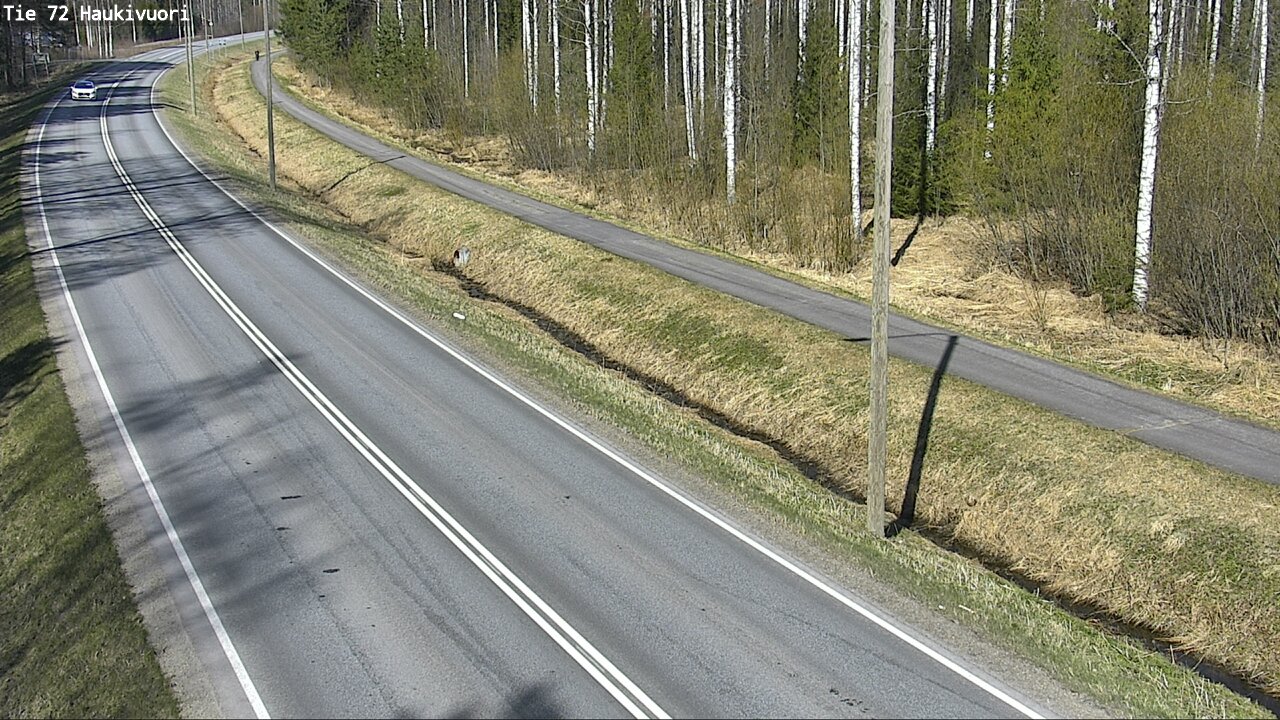 Weather Camera Image Väg 72 Haukivuori, Mikkeli, Etelä-Savo