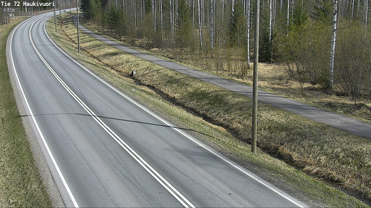 Weather Camera Image Väg 72 Haukivuori, Mikkeli, Etelä-Savo