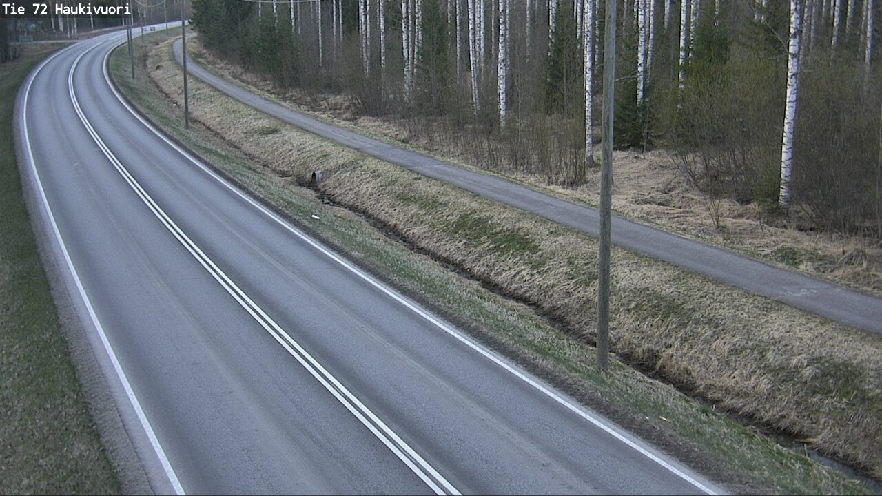 Weather Camera Image Väg 72 Haukivuori, Mikkeli, Etelä-Savo