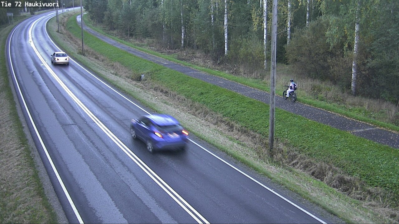 Weather Camera Image Road 72 Haukivuori, Mikkeli, Etelä-Savo