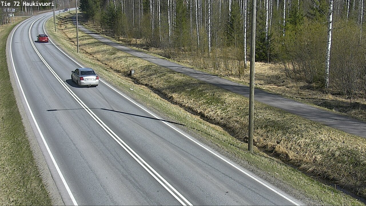 Weather Camera Image Väg 72 Haukivuori, Mikkeli, Etelä-Savo