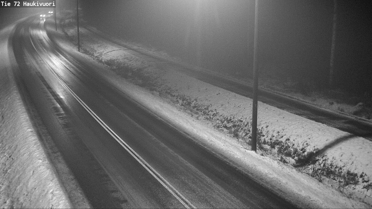 Weather Camera Image Väg 72 Haukivuori, Mikkeli, Etelä-Savo