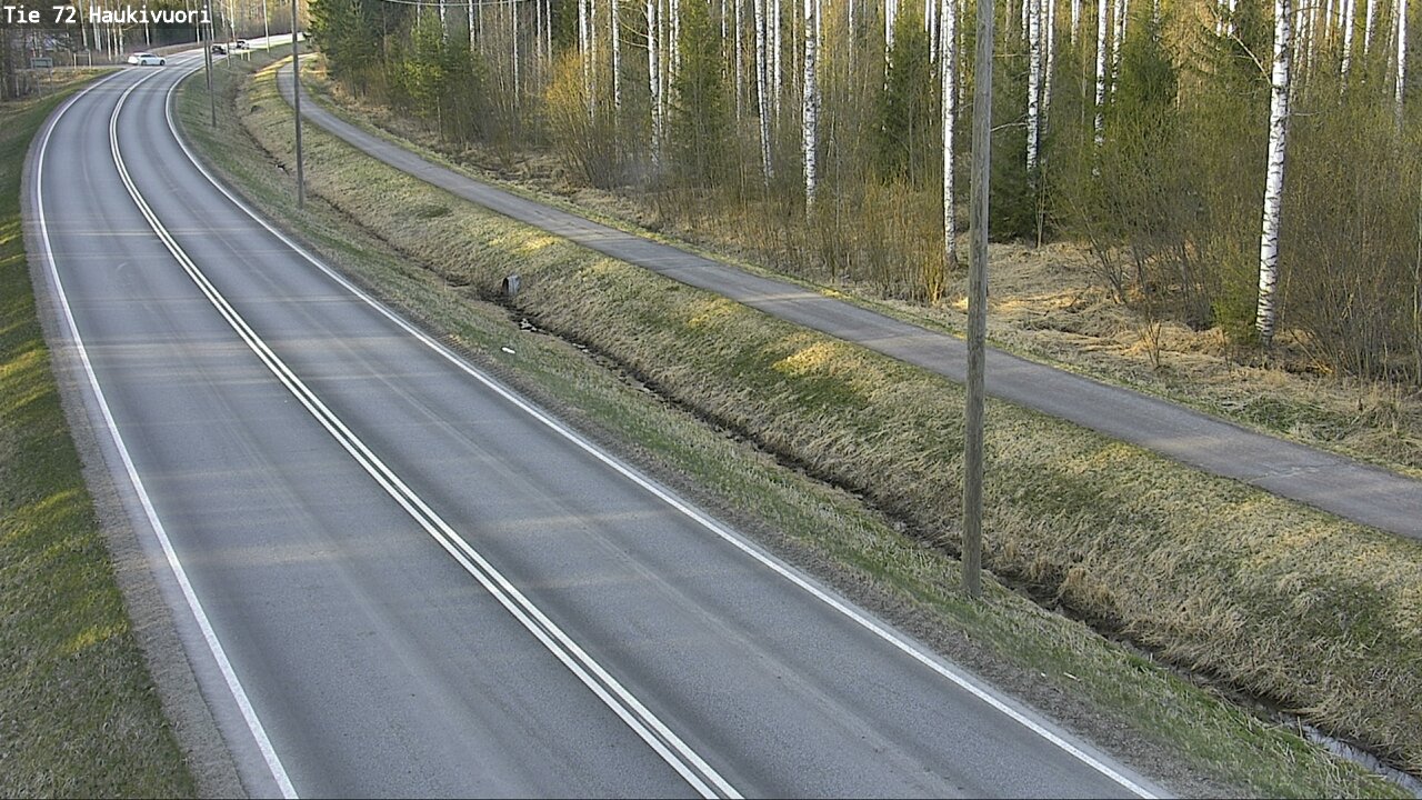 Weather Camera Image Väg 72 Haukivuori, Mikkeli, Etelä-Savo