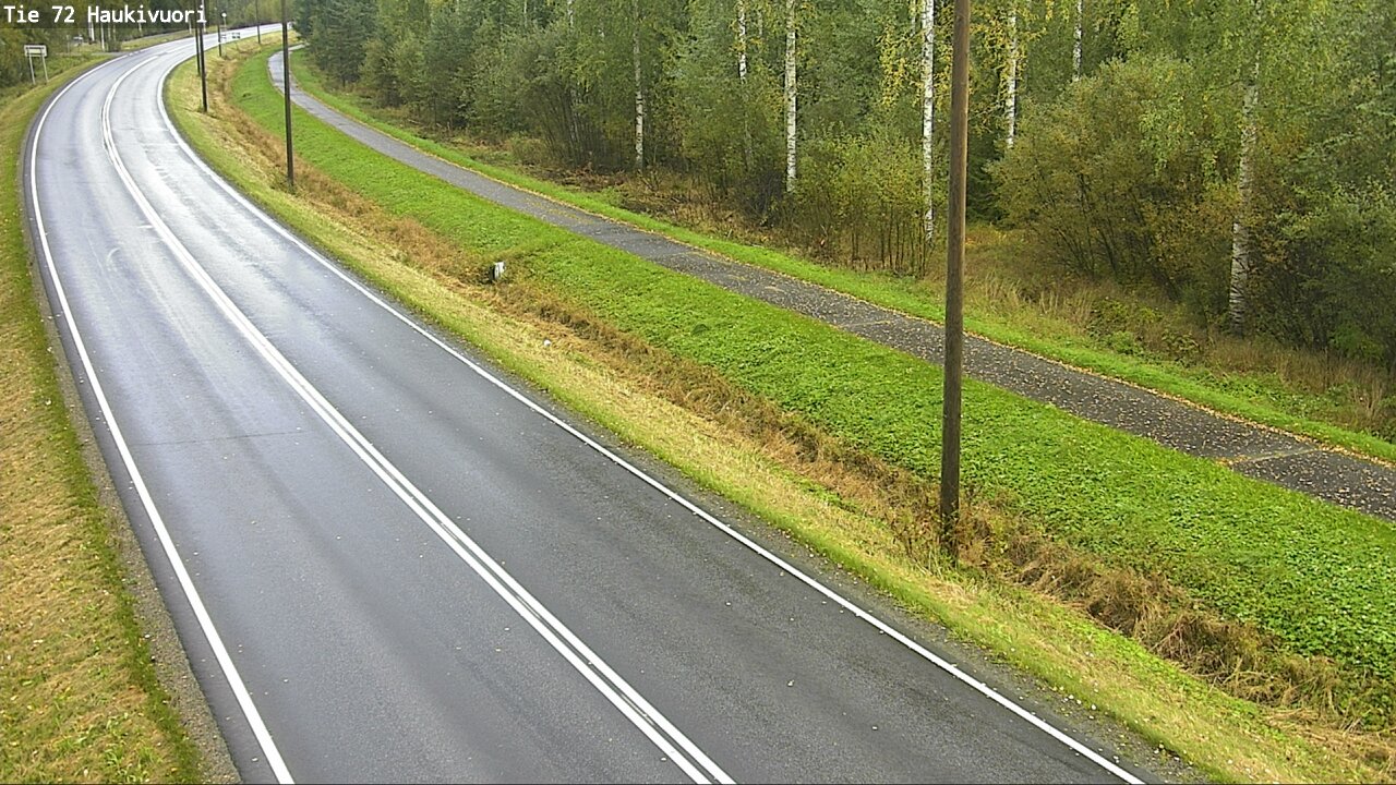 Weather Camera Image Road 72 Haukivuori, Mikkeli, Etelä-Savo