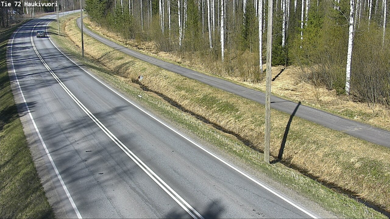 Weather Camera Image Väg 72 Haukivuori, Mikkeli, Etelä-Savo
