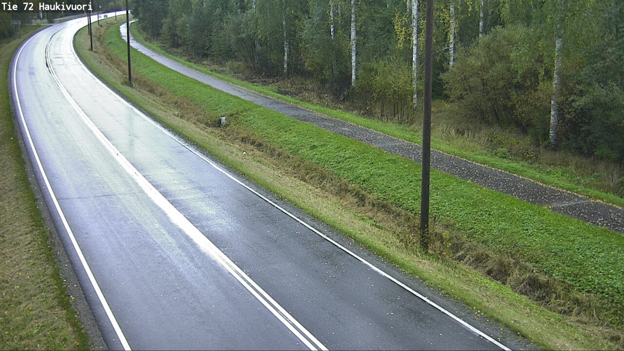 Weather Camera Image Road 72 Haukivuori, Mikkeli, Etelä-Savo