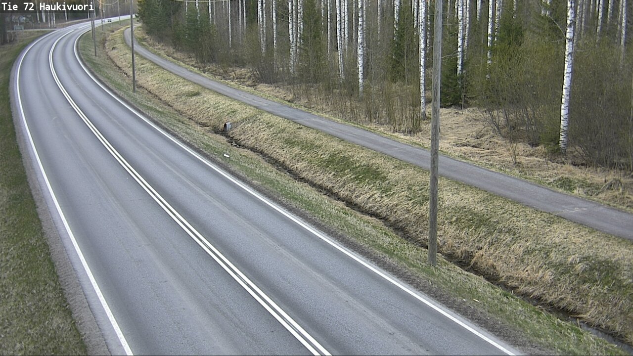 Weather Camera Image Väg 72 Haukivuori, Mikkeli, Etelä-Savo