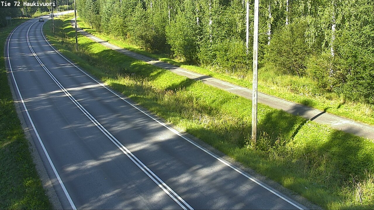 Weather Camera Image Road 72 Haukivuori, Mikkeli, Etelä-Savo
